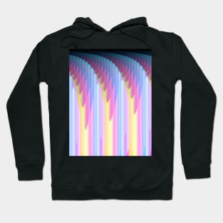 Geometric Futures #11 - Pattern Modular Synth Glitch Artwork Hoodie